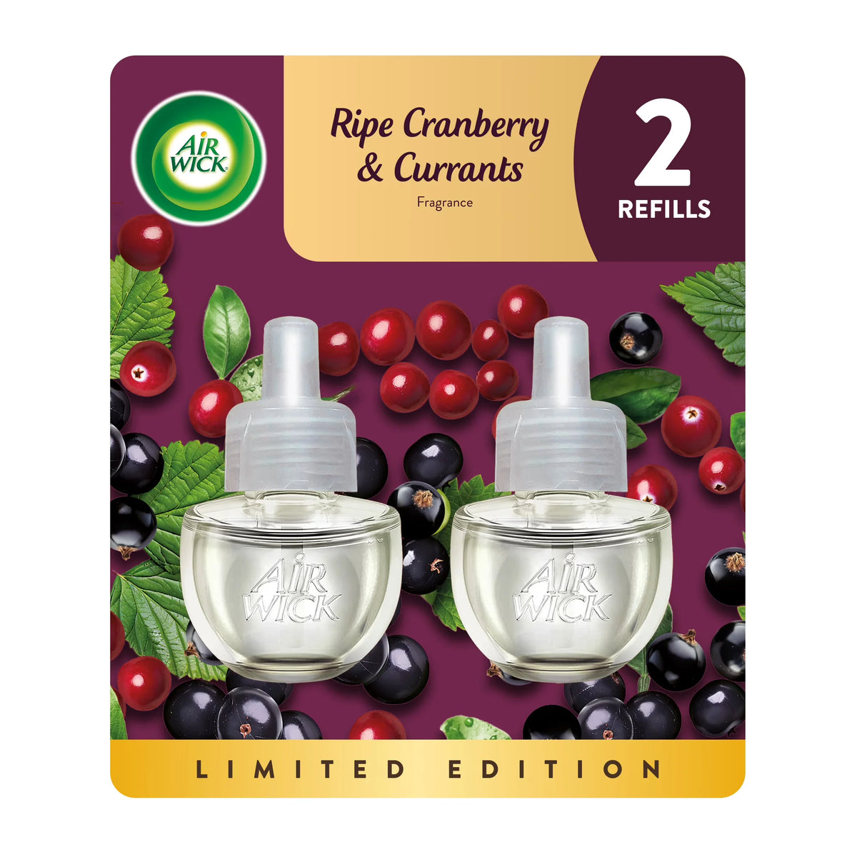 Air Wick Plug-in Scented Oil Refills, Fresh Linen, 2 Count