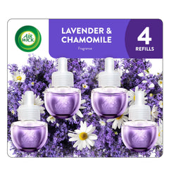 Air Wick Plug-in Scented Oil Refills, Honeysuckle and Raspberry, 4 Count