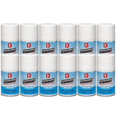 Metered Concentrated Room Deodorant, Fresh Linen Scent, 7 Oz Aerosol Spray, 12/box | Bundle of 2