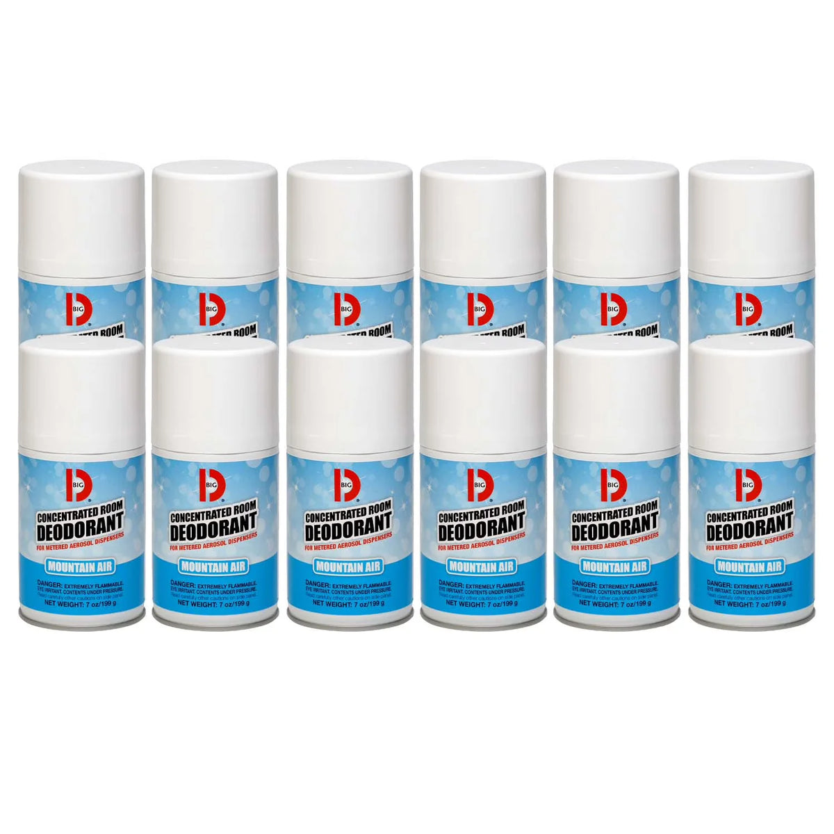 Big D Mountain Air Fragrance Concentrated Room Deodorizer (12 Pack)