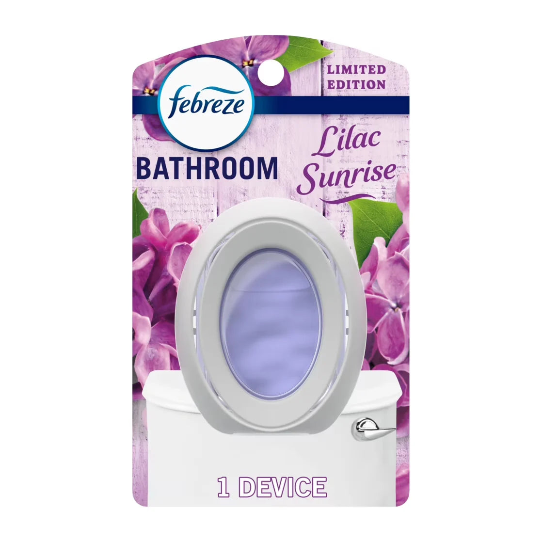 Febreze Bathroom Air Freshener, Odor-Fighting, Peaches, 1ct