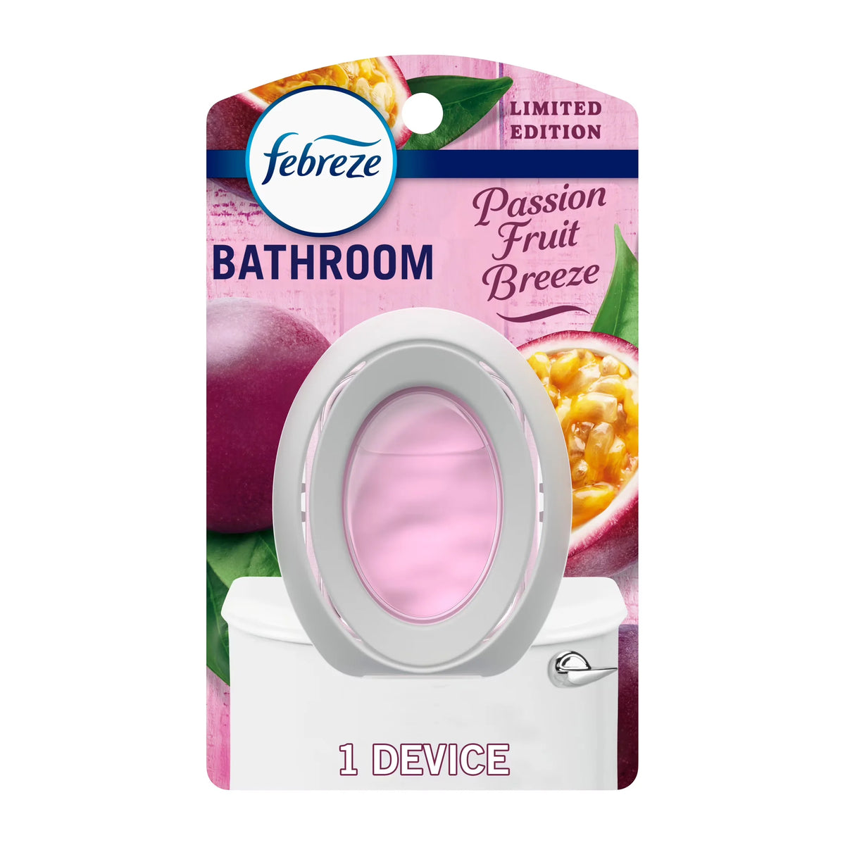 Febreze Bathroom Air Freshener, Odor-Fighting, Peaches, 1ct