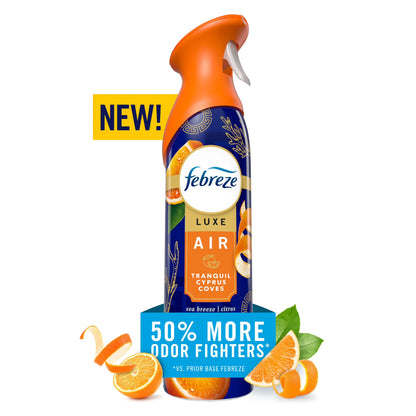 Febreze Air Mist Air Freshener Spray, Tranquil Cyprus Coves, 8.1oz