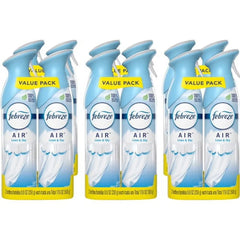 Febreze AIR, Linen and Sky, 8.8 oz Aerosol Spray, 2/Pack, 6 Pack/Carton, Each