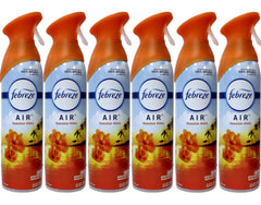 Febreze Air Freshener Spray - Spray - 8.5 fl oz (0.3 quart) - Hawaiian Aloha - 6 / Carton - Odor Neutralizer, VOC-free