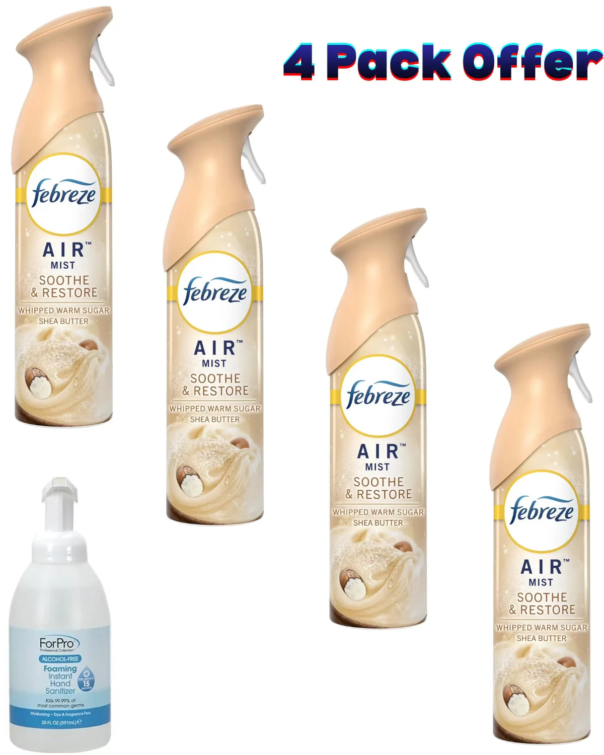 Febreze Air Freshener Spray, Odor-Fighting Room Spray, Soothe & Restore, 8.8oz