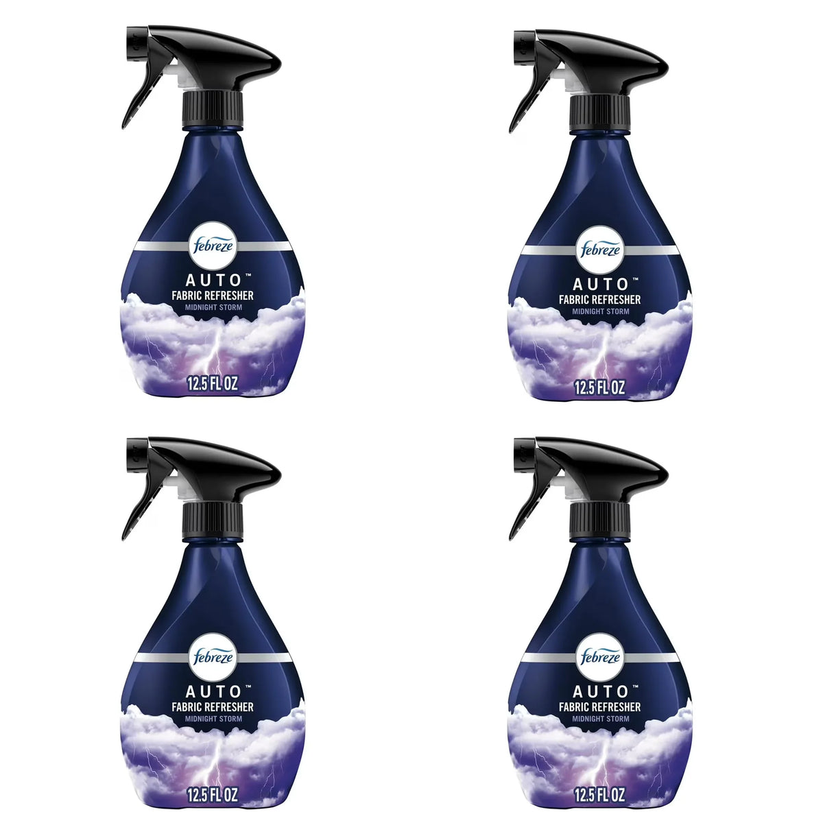 Febreze Fabric 12.5oz. Trigger Spray, Midnight Storm (Pack of 4)