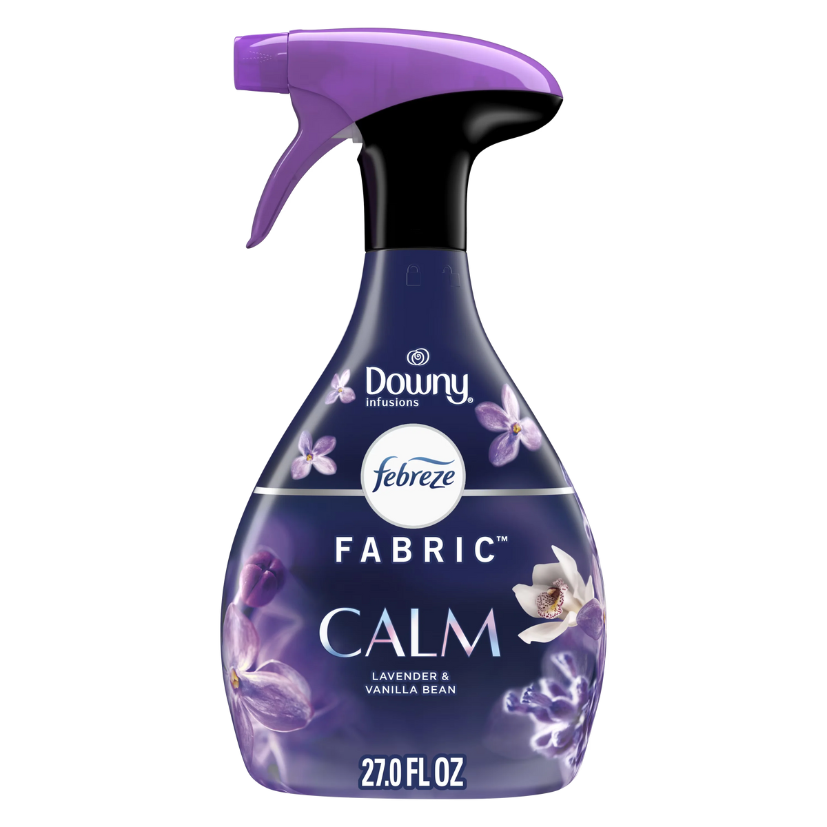 Febreze Fabric Spray Air Freshener, Odor-Fighting Fabric Refresher, Downy Calm, 27 fl oz