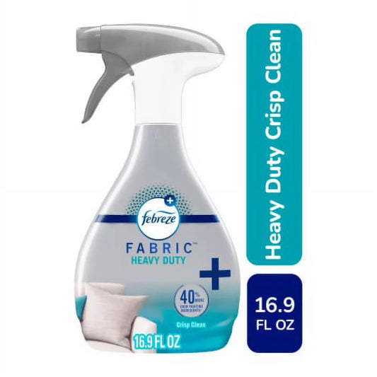 Febreze Heavy Duty Odor-Fighting Crisp Clean Fabric Refresher