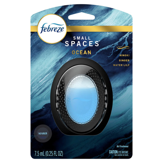 Febreze Odor Fighter Small Spaces Air Freshener Ocean, .25 fl oz