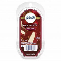 Febreze Wax Melts Air Freshener Refills, Apple Cider, 6 Count, 2.5 Oz Limited Edition
