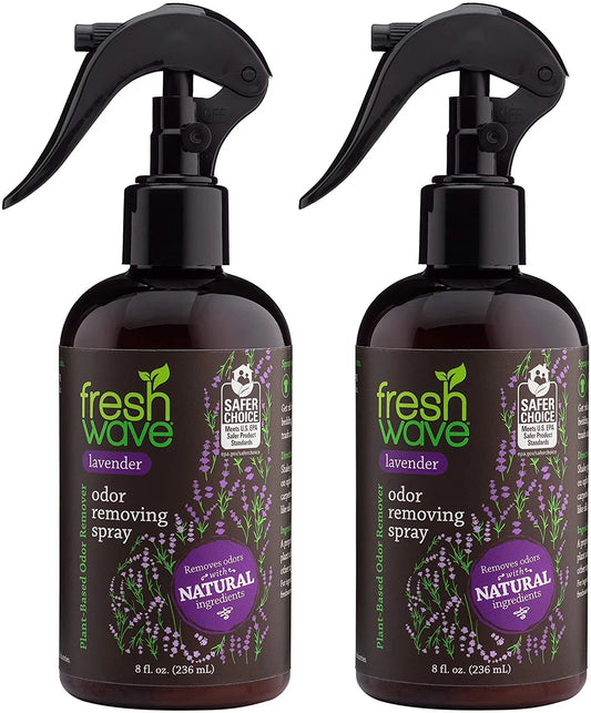 Fresh Wave Natural Ingredients Odor Eliminator Spray and Air Freshener, 8 Fluid Ounce, 2 Count