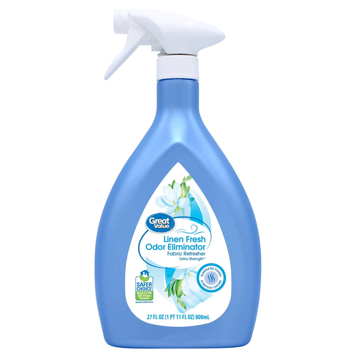 Great Value Fabric Air Refresher, Fresh Linen, 27 fl oz