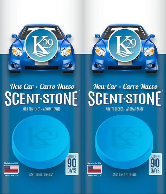 K29 New Car Stone Air freshener, Environmentally Safe and Long-lasting Fragrance, 2 Packs