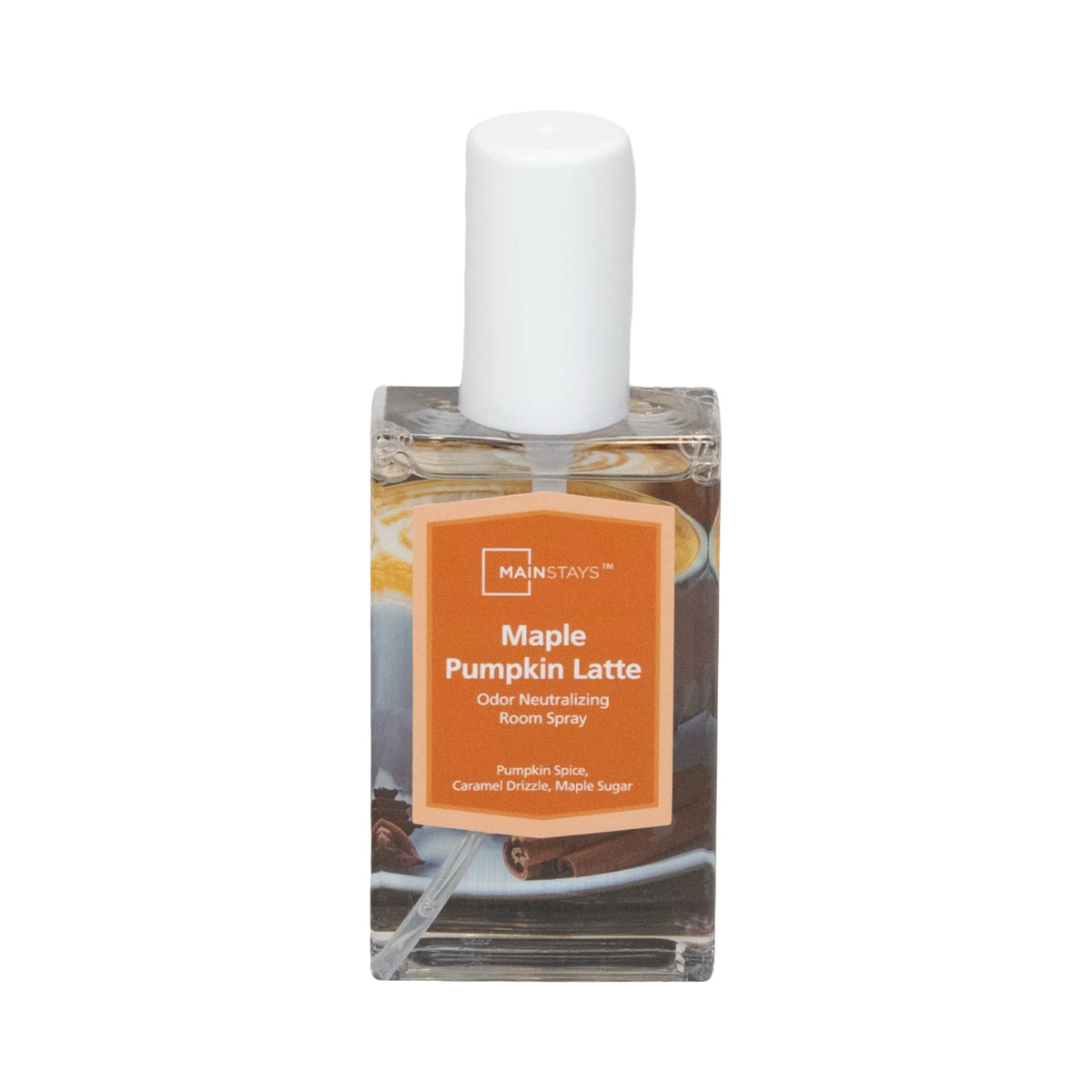 Mainstays Mandarin Cranberry Scented Room & Linen Spray 3.4 fl oz (100mL).