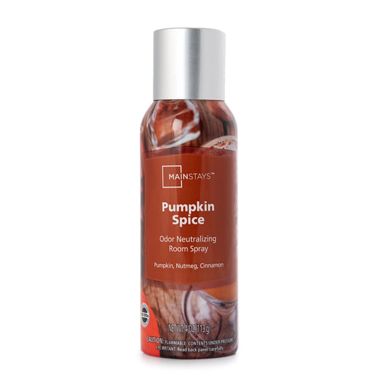 Mainstays Odor Neutralizing Room Spray, Pumpkin Spice Air Freshner, 4 oz.