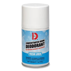 Metered Concentrated Room Deodorant, Fresh Linen Scent, 7 Oz Aerosol Spray, 12/box | Bundle of 2