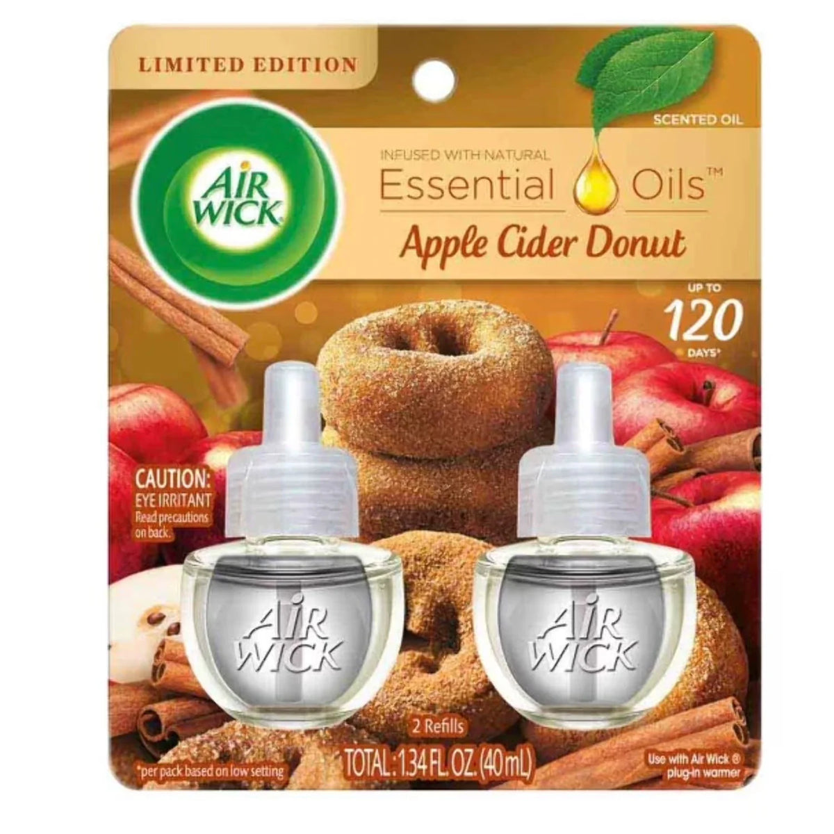 Febreze Plug Air Freshener & Odor Fighter, Ember (2) .87 fl. oz. Oil Refills