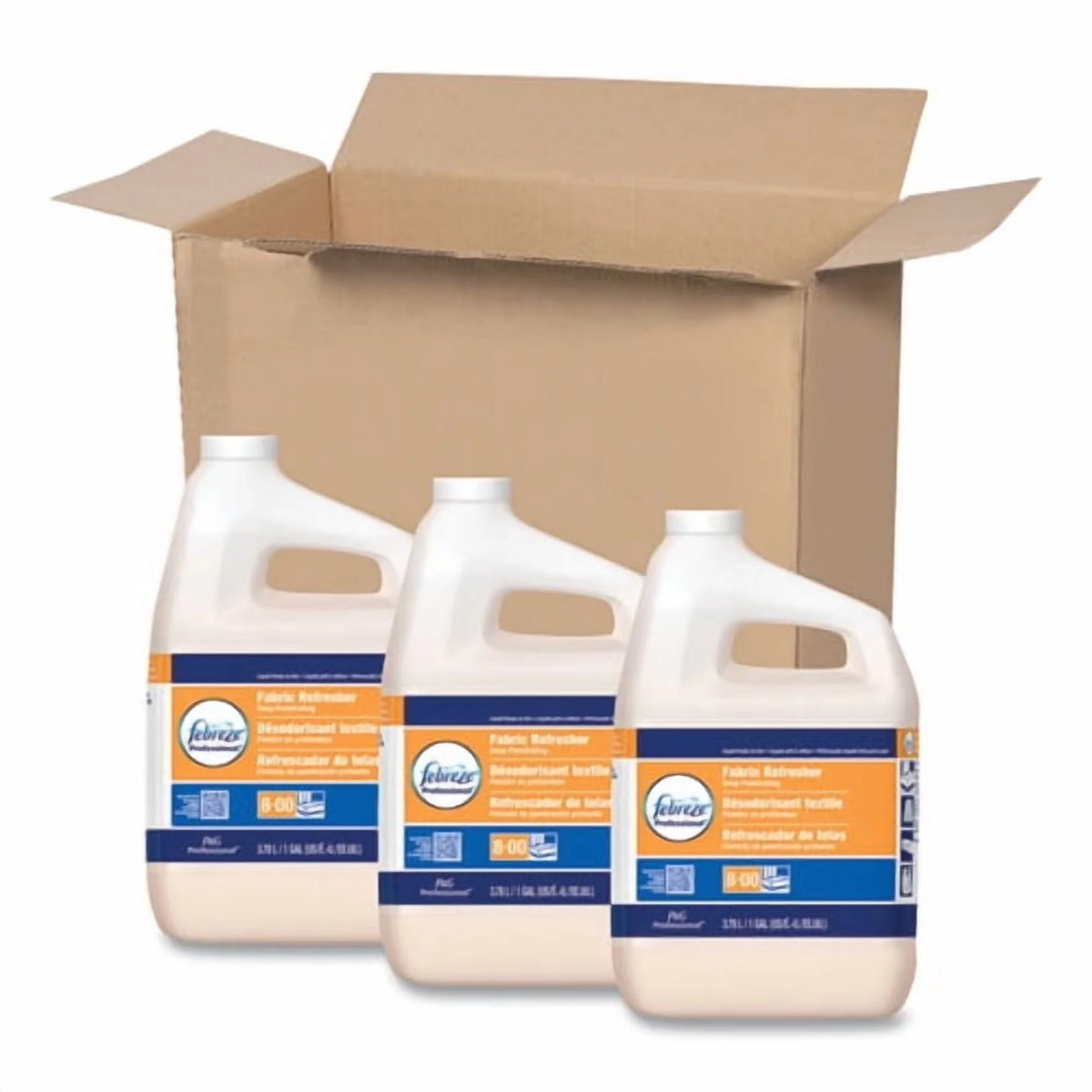 Professional Deep Penetrating Fabric Refresher, Fresh Clean, 1 Gal Bottle, 3/carton | Bundle of 2
