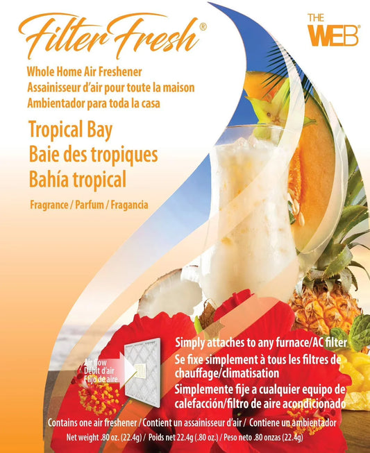 WEB Products FilterFresh Whole Home Tropical Bay Air Freshener