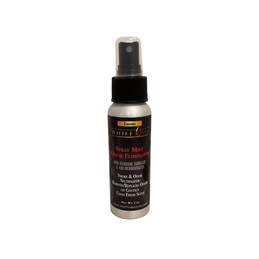 Whiff Out Spray Mist- 2 oz Non-Aerosol Surface & Air Deodorizer- Classic Scent